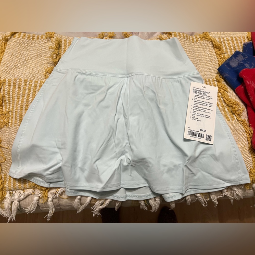 lululemon athletica Mint Breeze align skirt